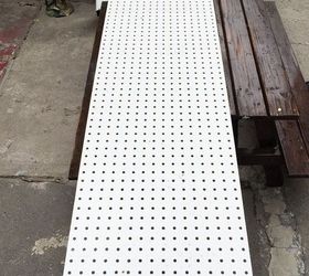 pegboard gallery wall, bedroom ideas, crafts, wall decor