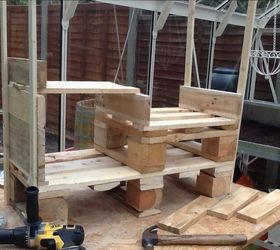 our first ever diy project, diy, outdoor furniture, woodworking projects