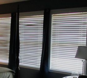 readymade makeover banded window treatment, home decor, reupholster, window treatments, windows