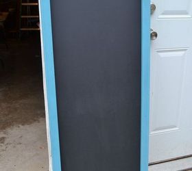 upcycled menu board, chalkboard paint, crafts, organizing, repurposing upcycling