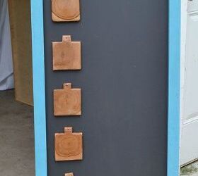 upcycled menu board, chalkboard paint, crafts, organizing, repurposing upcycling