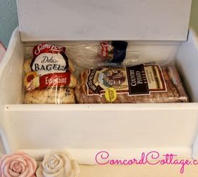 vintage breadbox makeover, crafts, repurposing upcycling