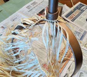 witches broom, crafts, halloween decorations, repurposing upcycling