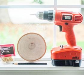 diy wood round ring holder, crafts, organizing