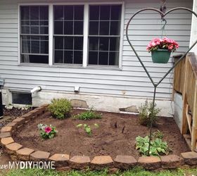 fall garden fall porch before after, gardening, landscape, porches