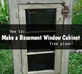 basement window repurposed as cabinet door, closet, painted furniture, repurposing upcycling, woodworking projects