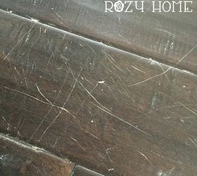 cat scratch fever aka disguising pet scratches in hardwood floors, flooring, hardwood floors, home maintenance repairs