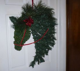 wreath for my daughter, christmas decorations, crafts, seasonal holiday decor, wreaths