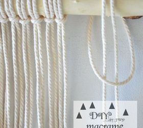 diy easy wall hanging macrame, crafts, wall decor