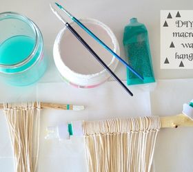 diy easy wall hanging macrame, crafts, wall decor