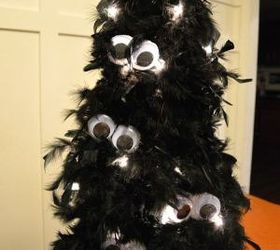 create a spook tacular halloween tree, crafts, halloween decorations, how to, seasonal holiday decor