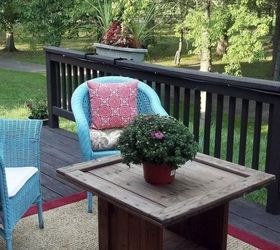 back yard chronicles my makeover on a dime, decks, gardening, outdoor furniture, outdoor living, repurposing upcycling