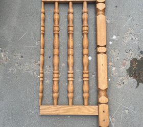 crib turned bench tutorial, how to, outdoor furniture, painted furniture, repurposing upcycling