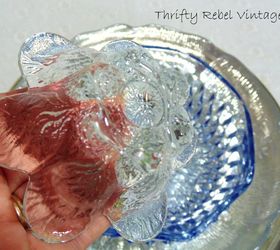 how to make a garden art dish flower, crafts, gardening, repurposing upcycling