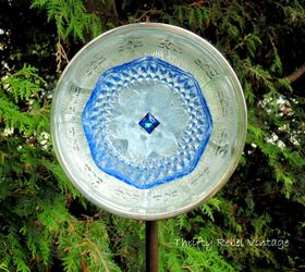 how to make a garden art dish flower, crafts, gardening, repurposing upcycling