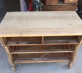 from the trash to a treasure, painted furniture