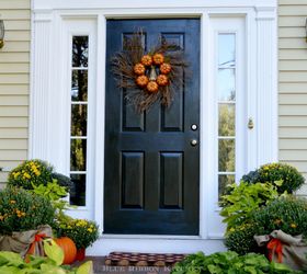 pumpkin wreath, crafts, seasonal holiday decor, wreaths