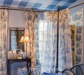 builder grade bedroom makeover, bedroom ideas, home decor, painting, reupholster, wall decor, window treatments