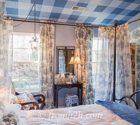 builder grade bedroom makeover, bedroom ideas, home decor, painting, reupholster, wall decor, window treatments