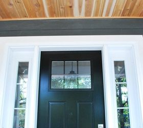 how to a diy cedar lined porch ceiling, diy, how to, porches, wall decor, woodworking projects