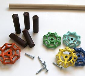 old faucet handle coat rack, diy, repurposing upcycling, wall decor