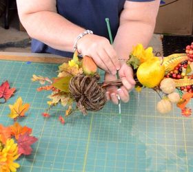 diy fall lantern swag, crafts, seasonal holiday decor