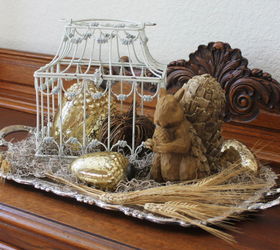 storybook cottage fall home tour, home decor, seasonal holiday decor