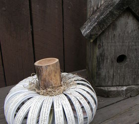 canning lid ring pumpkin with a text twist, crafts, halloween decorations, repurposing upcycling, seasonal holiday decor
