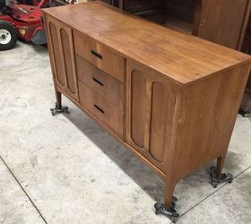 tempermental mid century buffet, painted furniture