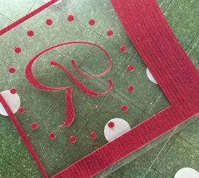 how to make monogrammed hand towels, crafts, how to