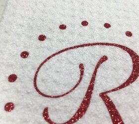 how to make monogrammed hand towels, crafts, how to