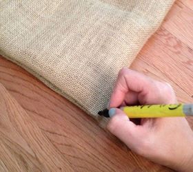 diy burlap pumpkin, crafts