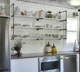 modern farmhouse kitchen final reveal, home decor, home improvement, kitchen design