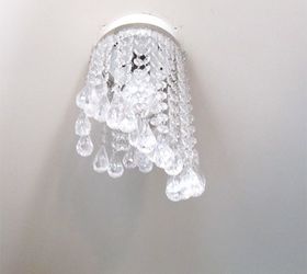how to fake a chandelier, crafts, how to, lighting