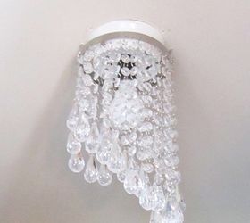 how to fake a chandelier, crafts, how to, lighting