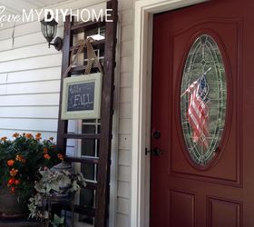 fall garden fall porch before after, gardening, landscape, porches