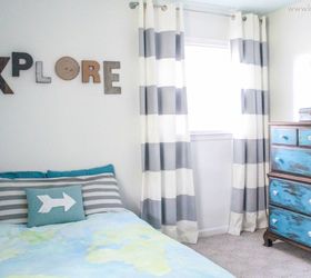 little boy explorer befroom for less than 250, bedroom ideas, wall decor