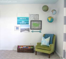 little boy explorer befroom for less than 250, bedroom ideas, wall decor