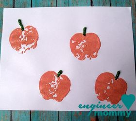 diy pumpkin stamps, crafts, seasonal holiday decor