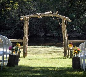 a once in a lifetime country wedding, diy, outdoor living