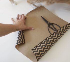 diy paper storage sacks, crafts, Cut your paper