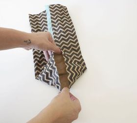 diy paper storage sacks, crafts, Make a diamond