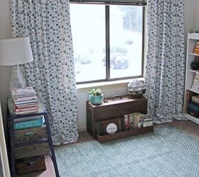 my newly minted curtains, home decor, living room ideas, reupholster, window treatments