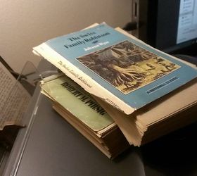 diy book page art bar coasters, crafts