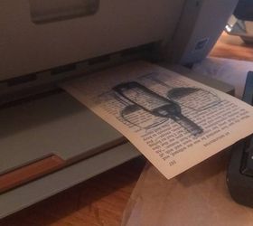 diy book page art bar coasters, crafts