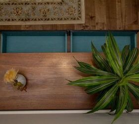 mid century modern dresser, painted furniture, A view from above