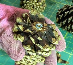 how to prepare pine cones for wreaths, crafts, how to, seasonal holiday decor, wreaths