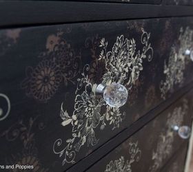 there once was an ugly duckling, painted furniture, sparkle