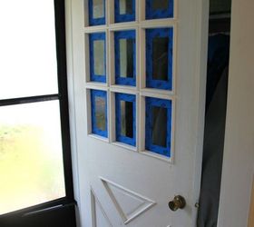 a diy turquoise front door, curb appeal, doors, paint colors, painting