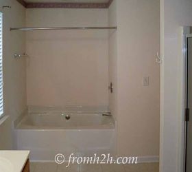 how to beautify a boring builder grade bathroom, bathroom ideas, home decor, how to, painting